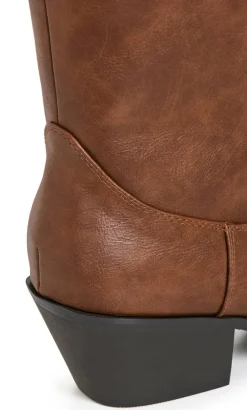 WIDE FIT Indi Ankle Boot - caramel