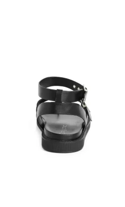 WIDE FIT Ivy Sandal - black