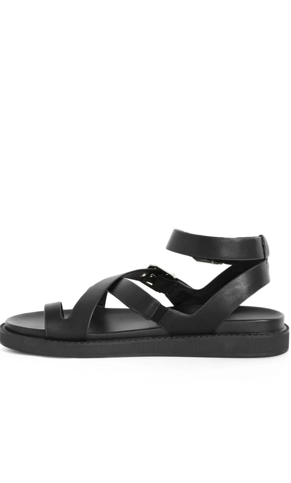 WIDE FIT Ivy Sandal - black