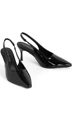 WIDE FIT Jada Slingback Heel - black