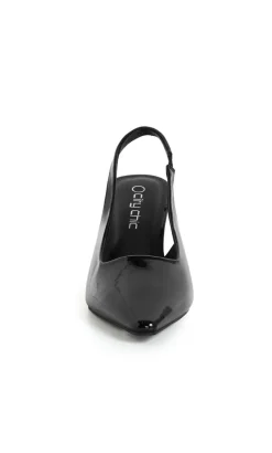WIDE FIT Jada Slingback Heel - black