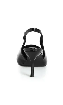 WIDE FIT Jada Slingback Heel - black