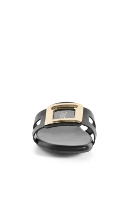WIDE FIT Jada Square Detail Slide - black