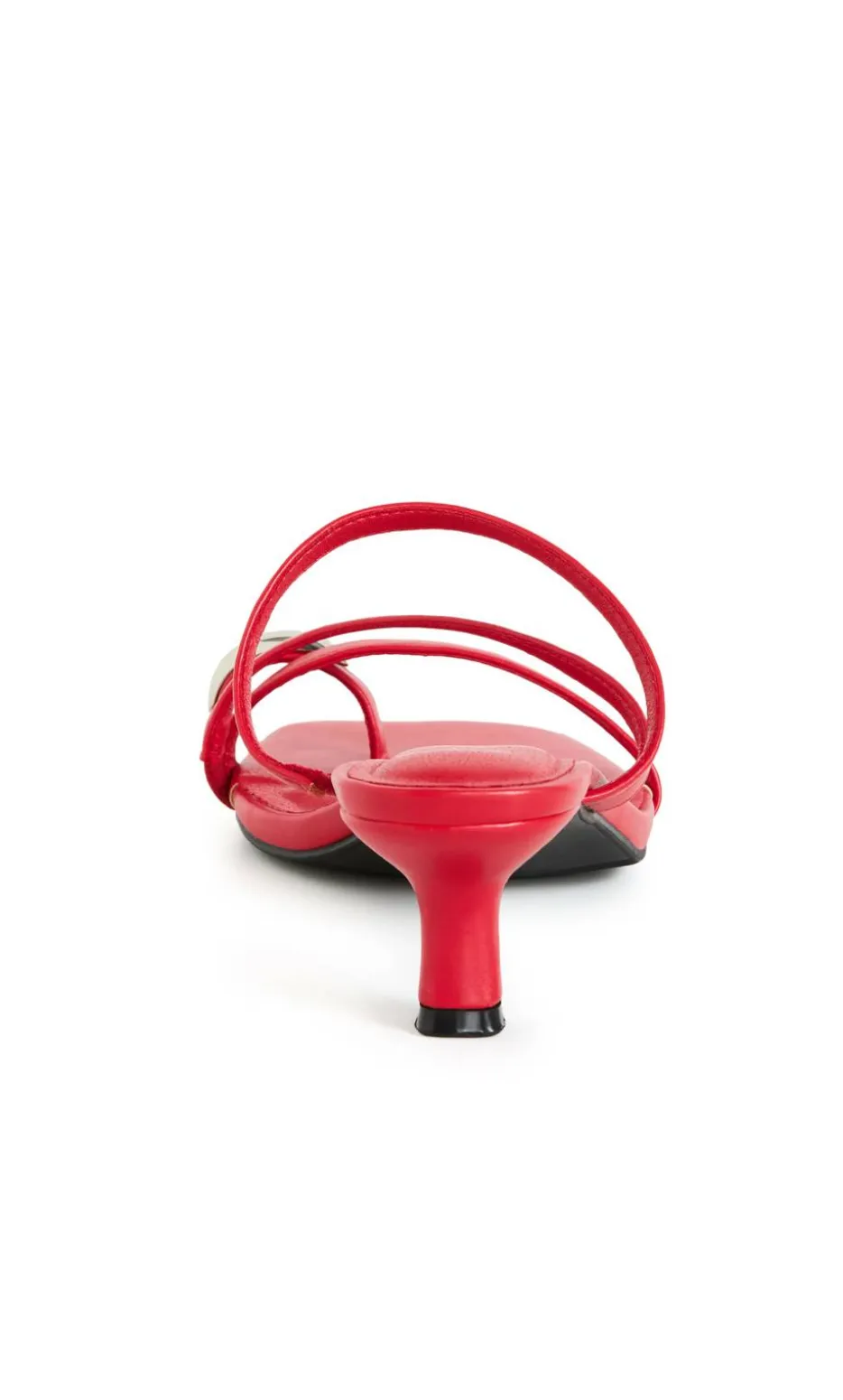 WIDE FIT Jasmine Heel - red