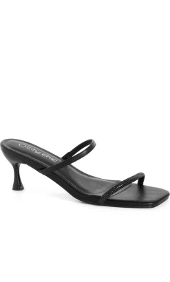 WIDE FIT Keira Kitten Heel - black