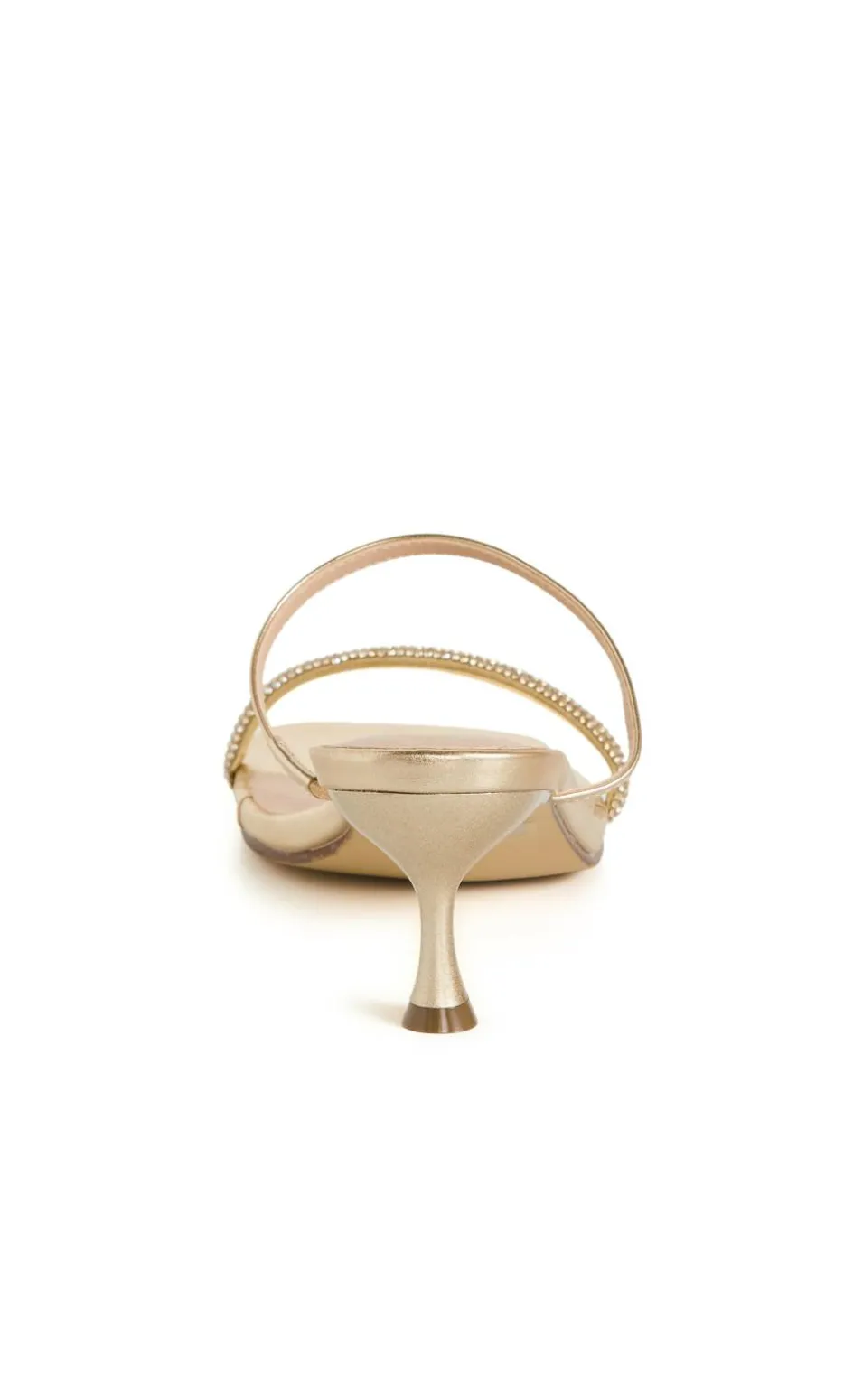 WIDE FIT Keira Kitten Heel - gold