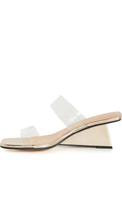 WIDE FIT Layla Wedge - gold