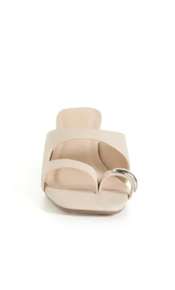 WIDE FIT Muse Heel - stone