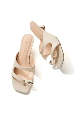 WIDE FIT Muse Heel - stone