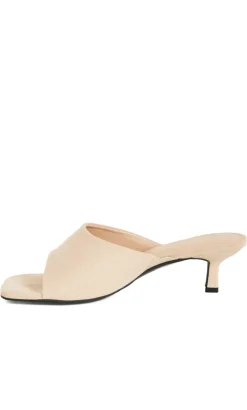 WIDE FIT Nyla Mule - stone