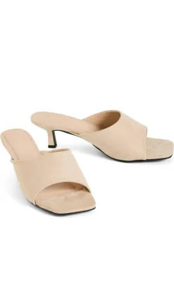 WIDE FIT Nyla Mule - stone
