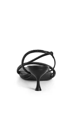 WIDE FIT Party Slingback - black