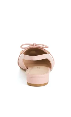 WIDE FIT Piper Slingback Flat - soft pink