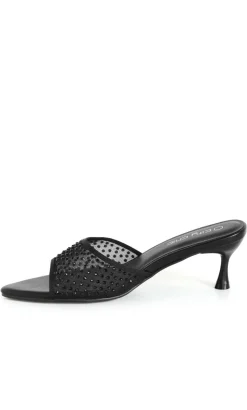 WIDE FIT Raya Mule - black