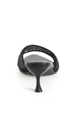 WIDE FIT Raya Mule - black