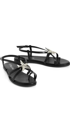 WIDE FIT Sienna Sandal - black