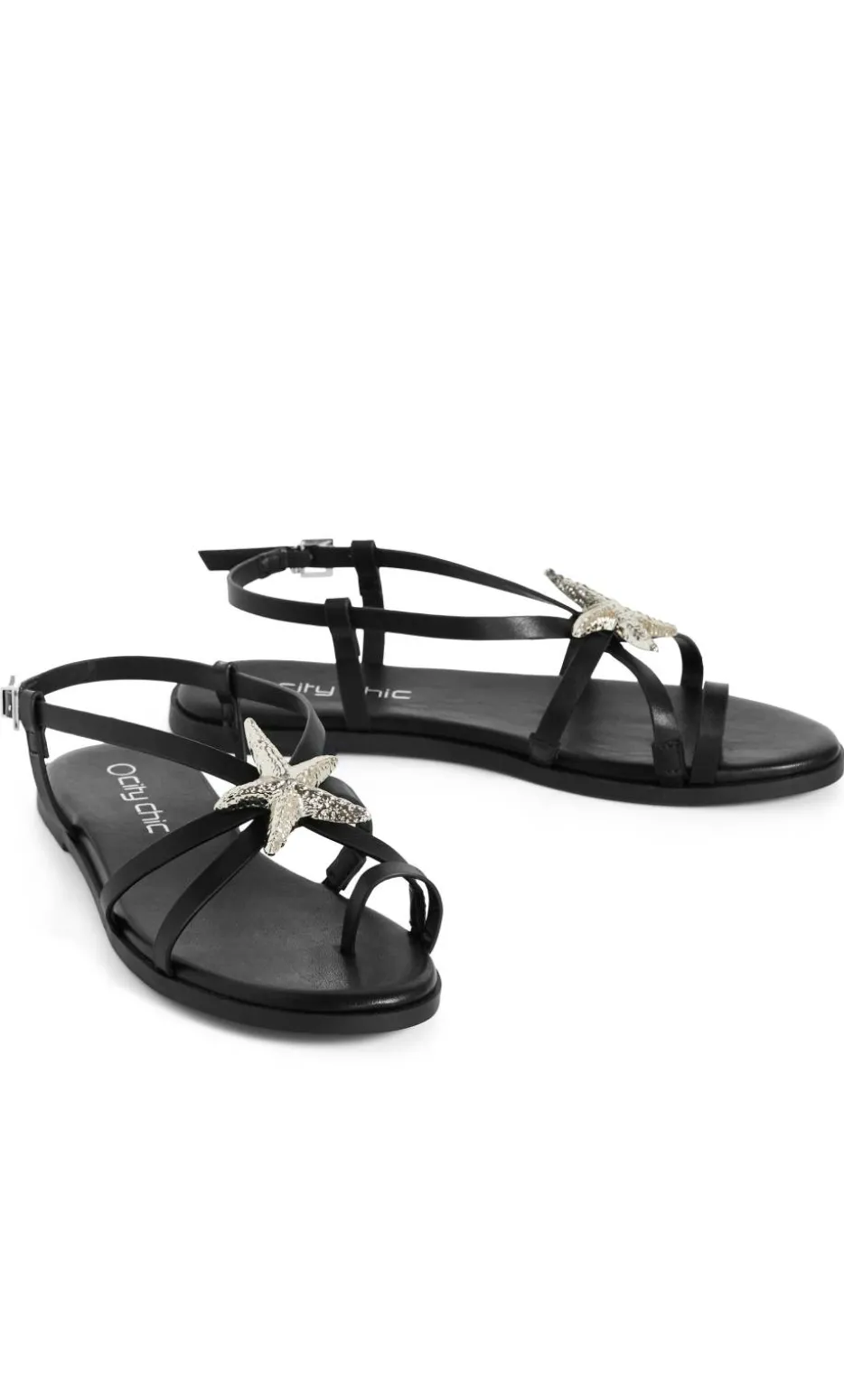 WIDE FIT Sienna Sandal - black