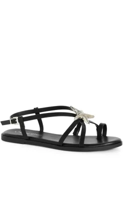WIDE FIT Sienna Sandal - black