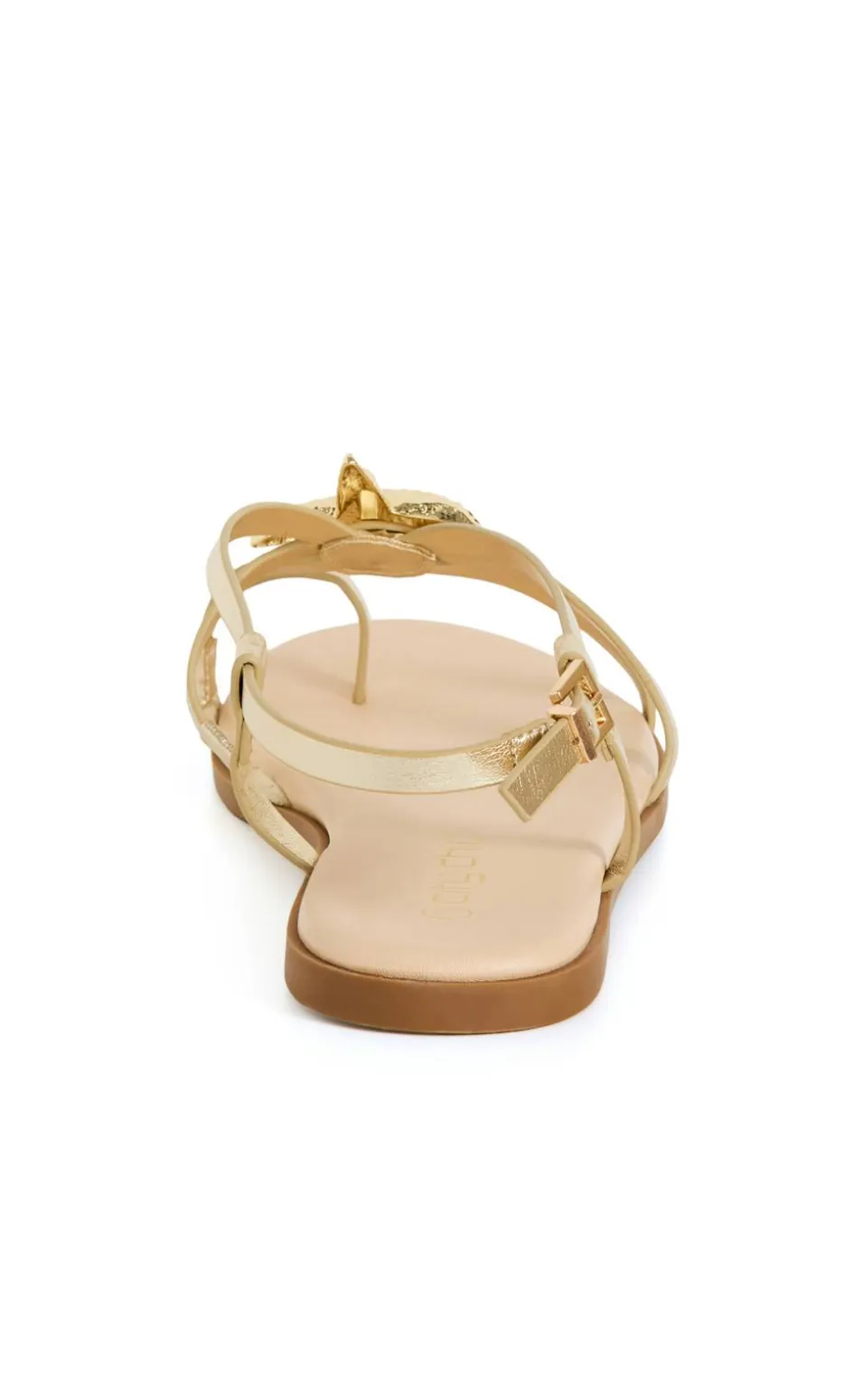 WIDE FIT Sienna Sandal - gold