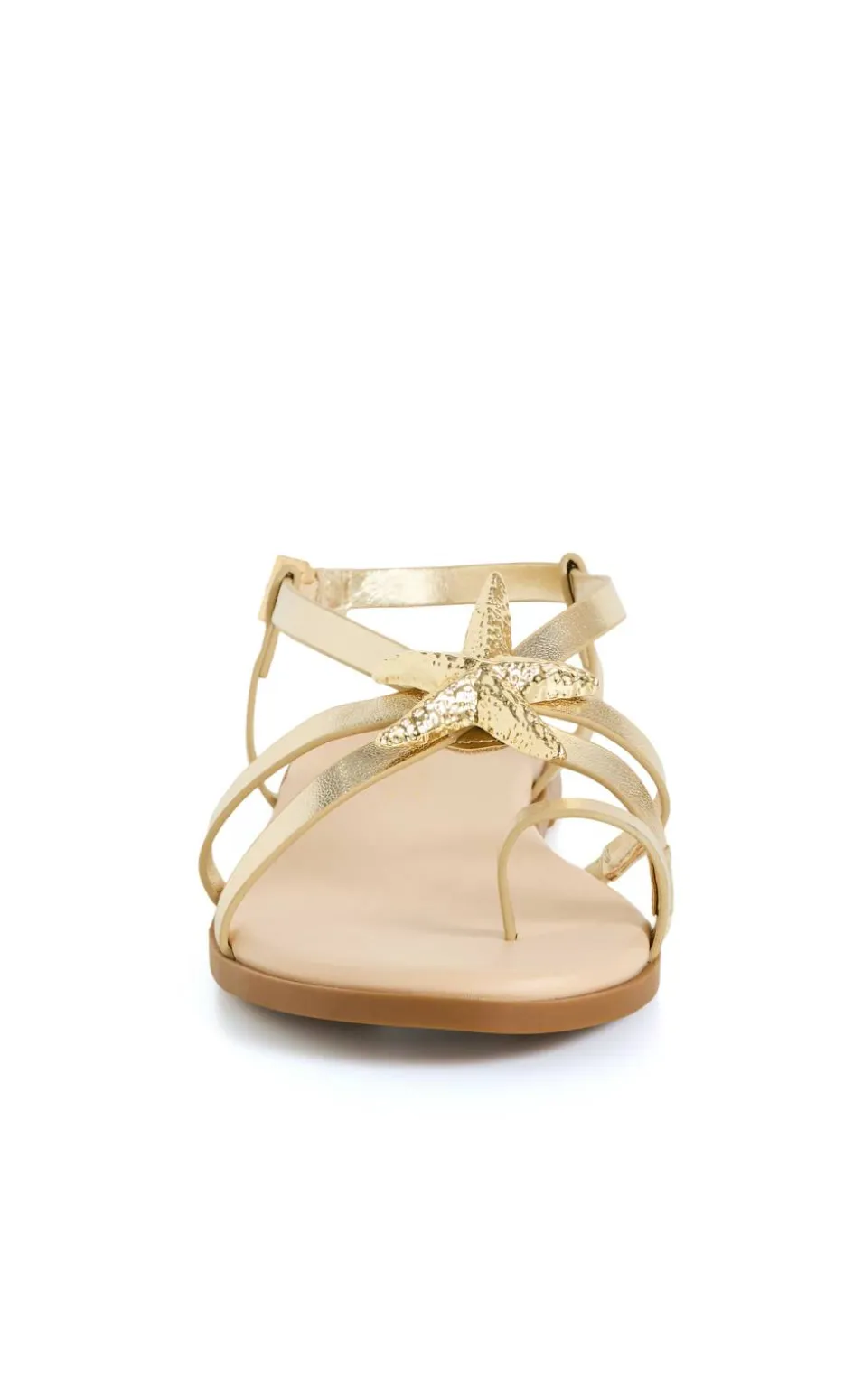 WIDE FIT Sienna Sandal - gold