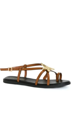 WIDE FIT Sienna Sandal - tan