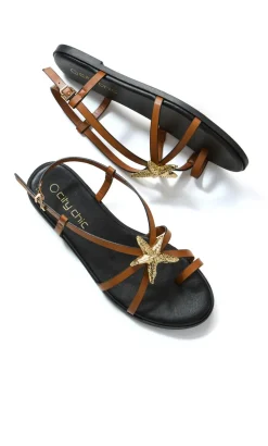 WIDE FIT Sienna Sandal - tan