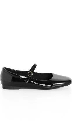 WIDE FIT Sofia Ballerina Flat - black