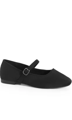 WIDE FIT Stacie Ballet Flat - black