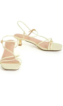 WIDE FIT Stacie Heel - lemon