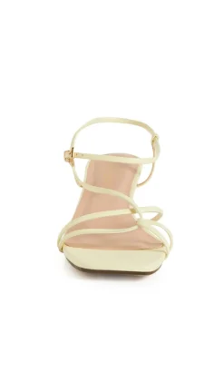 WIDE FIT Stacie Heel - lemon