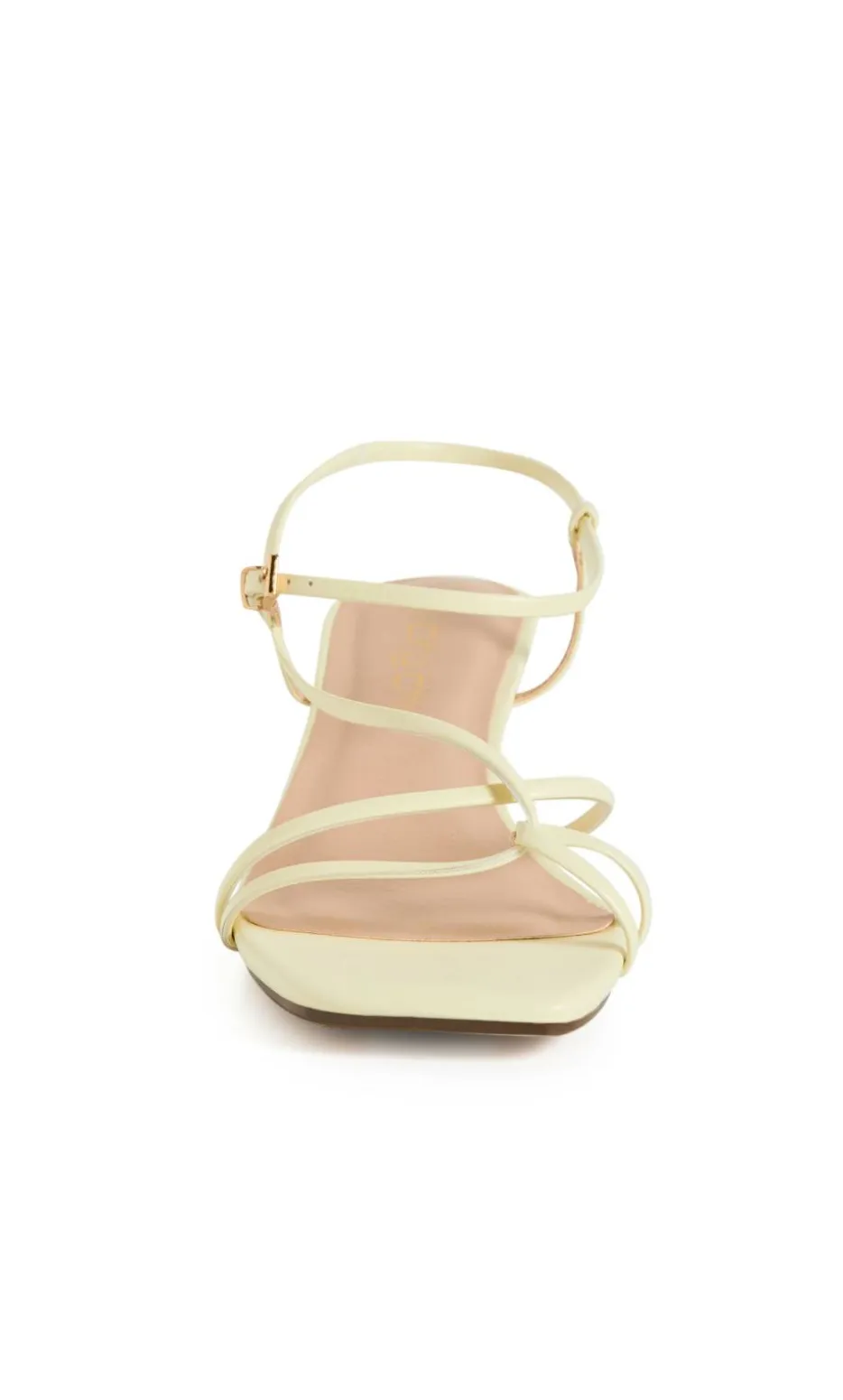 WIDE FIT Stacie Heel - lemon