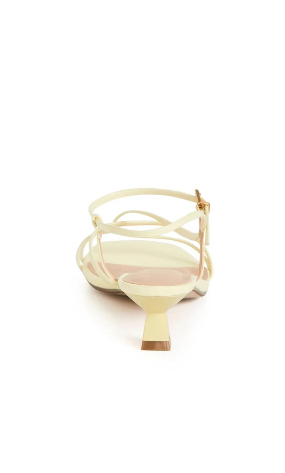 WIDE FIT Stacie Heel - lemon