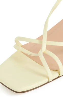 WIDE FIT Stacie Heel - lemon