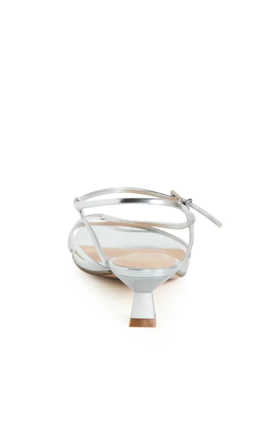 WIDE FIT Stacie Heel - silver