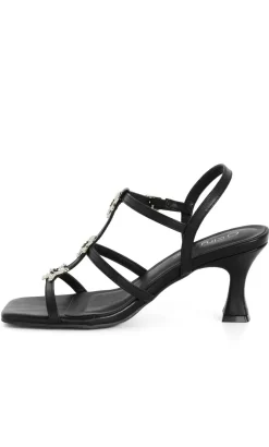 WIDE FIT Starlet Heel - black