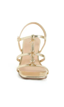 WIDE FIT Starlet Heel - gold