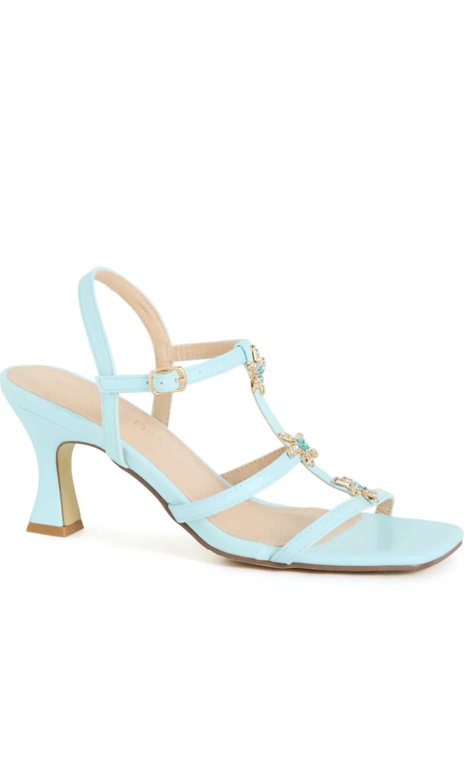WIDE FIT Starlet Heel - peppermint
