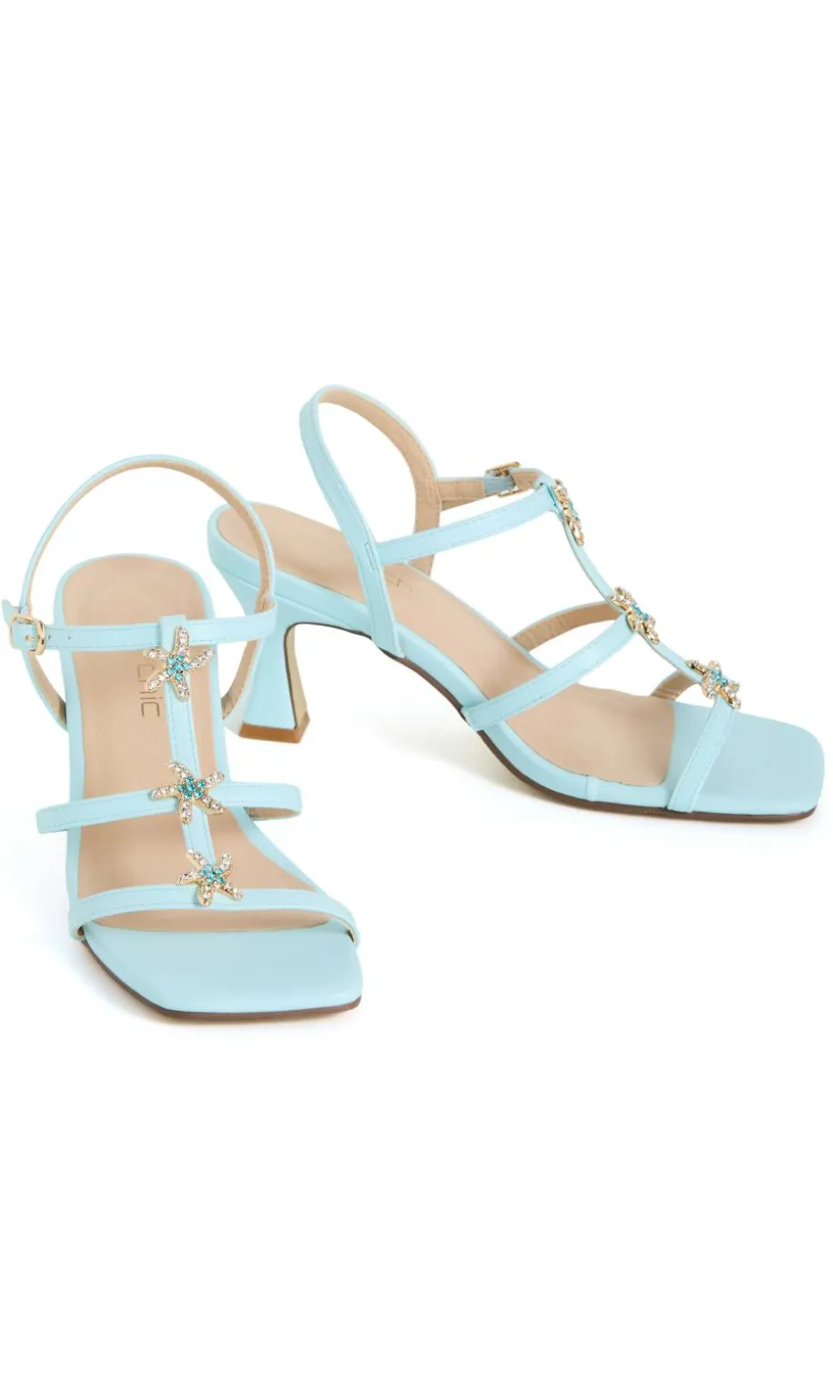 WIDE FIT Starlet Heel - peppermint
