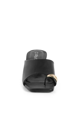WIDE FIT Tatum Heel - black