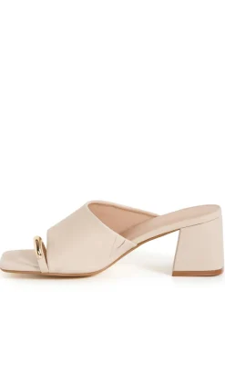 WIDE FIT Tatum Heel - stone