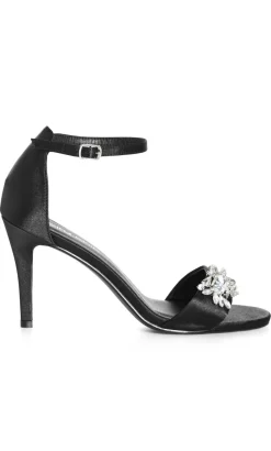 WIDE FIT Totally Glam Heel - black