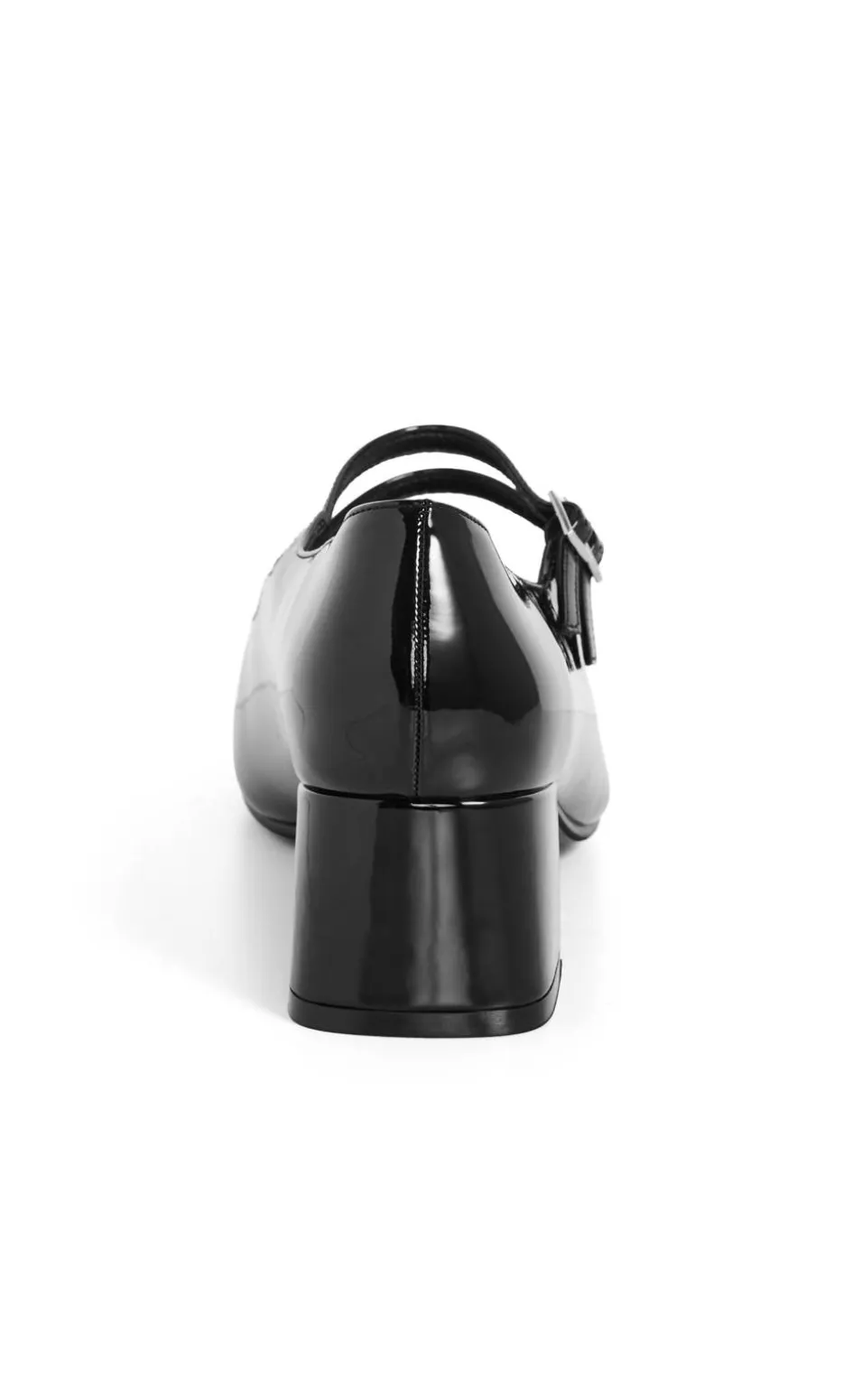 WIDE FIT Veronica Block Heel - black