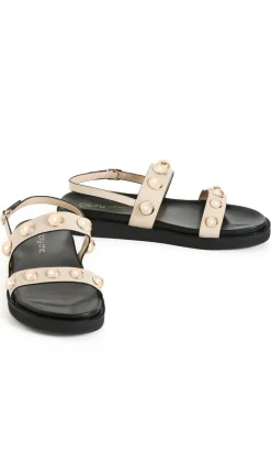 WIDE FIT Wren Sandal - stone