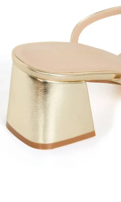 WIDE FIT Yazmine Heel - gold