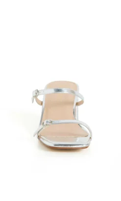 WIDE FIT Yazmine Heel - silver