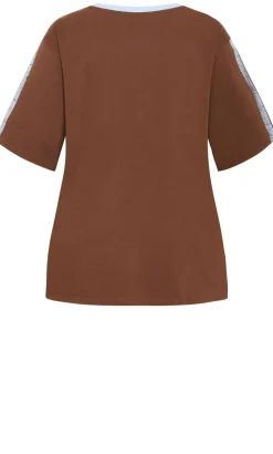 Wild Pegasus Cotton Tee - chocolate