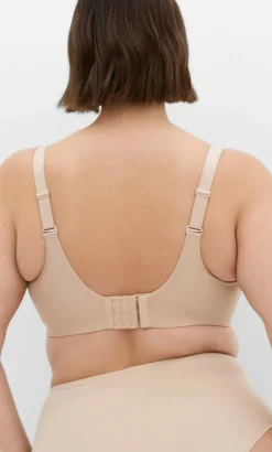 Wireless Maternity Bra - latte