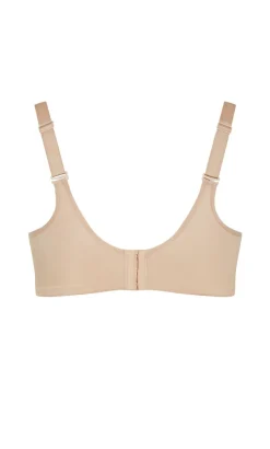 Wireless Maternity Bra - latte