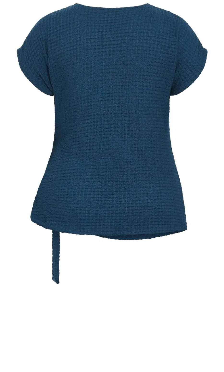Zoie Side Tie Top - petrol