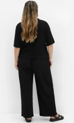 Zoie Wide Leg Pant - black